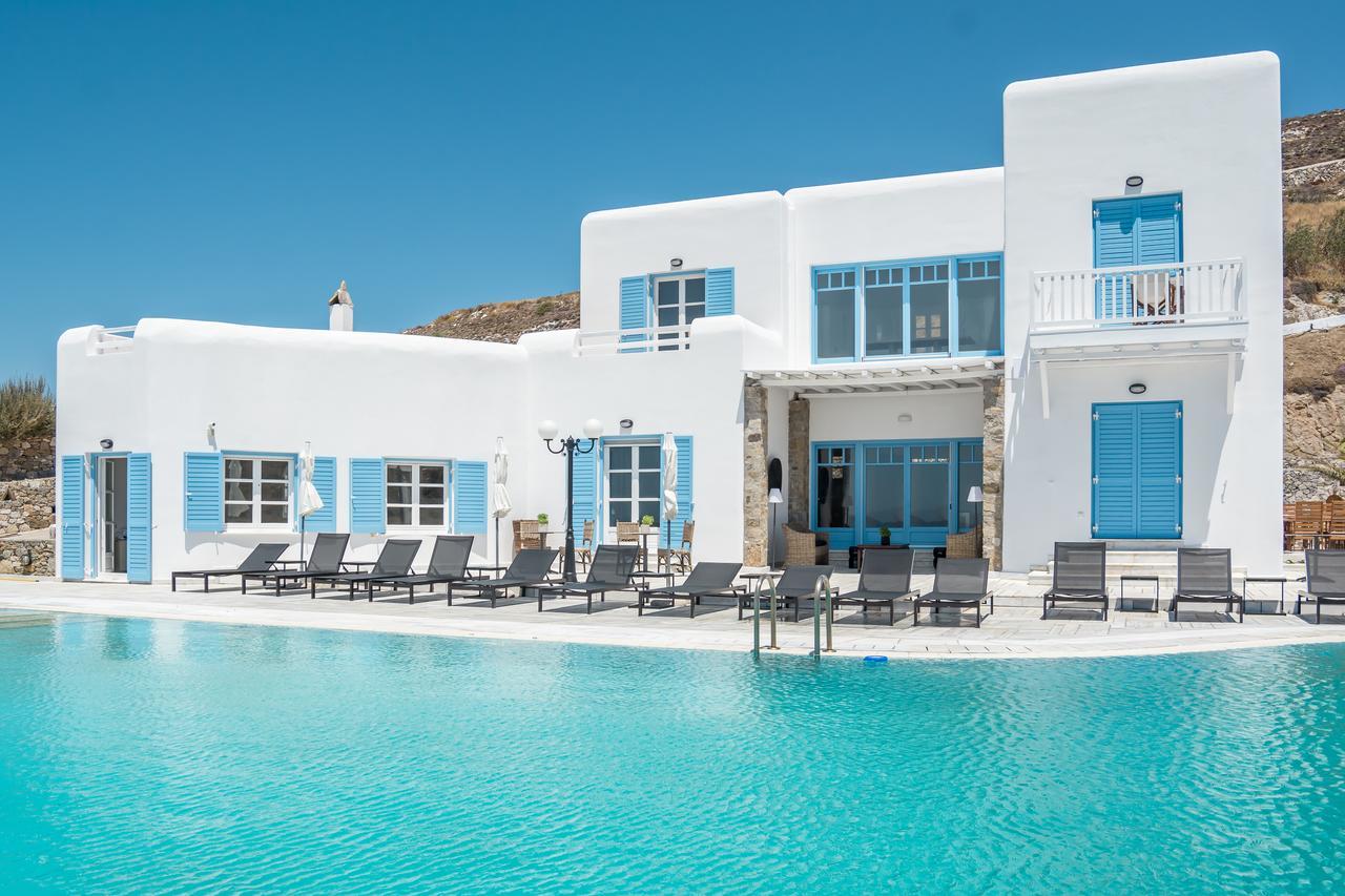 Capo Di Mykonos Resort Agios Ioannis Diakoftis ภายนอก รูปภาพ