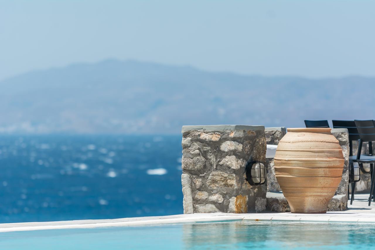 Capo Di Mykonos Resort Agios Ioannis Diakoftis ภายนอก รูปภาพ