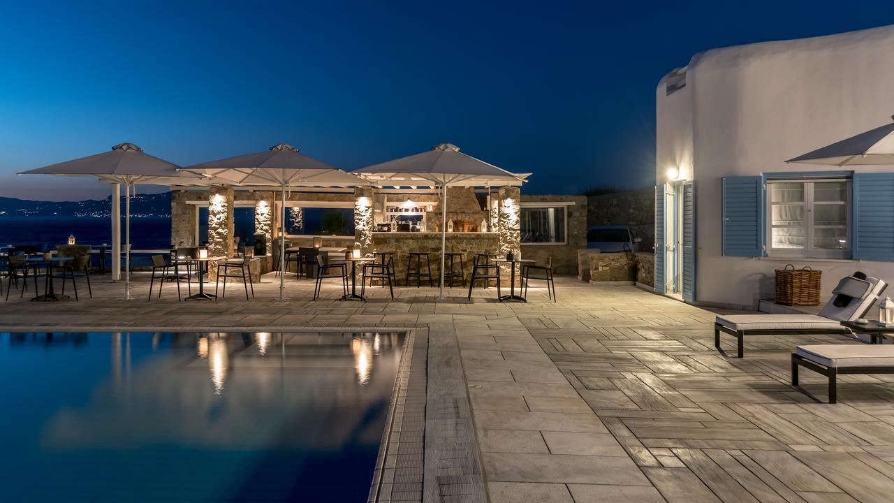 Capo Di Mykonos Resort Agios Ioannis Diakoftis ภายนอก รูปภาพ