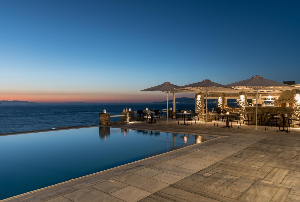 Capo Di Mykonos Resort Agios Ioannis Diakoftis ภายนอก รูปภาพ
