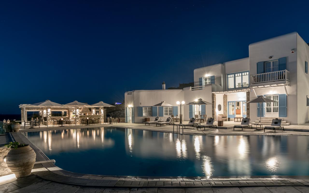Capo Di Mykonos Resort Agios Ioannis Diakoftis ภายนอก รูปภาพ