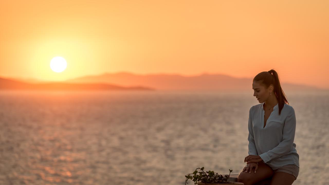 Capo Di Mykonos Resort Agios Ioannis Diakoftis ภายนอก รูปภาพ