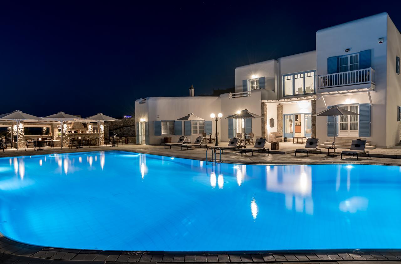 Capo Di Mykonos Resort Agios Ioannis Diakoftis ภายนอก รูปภาพ