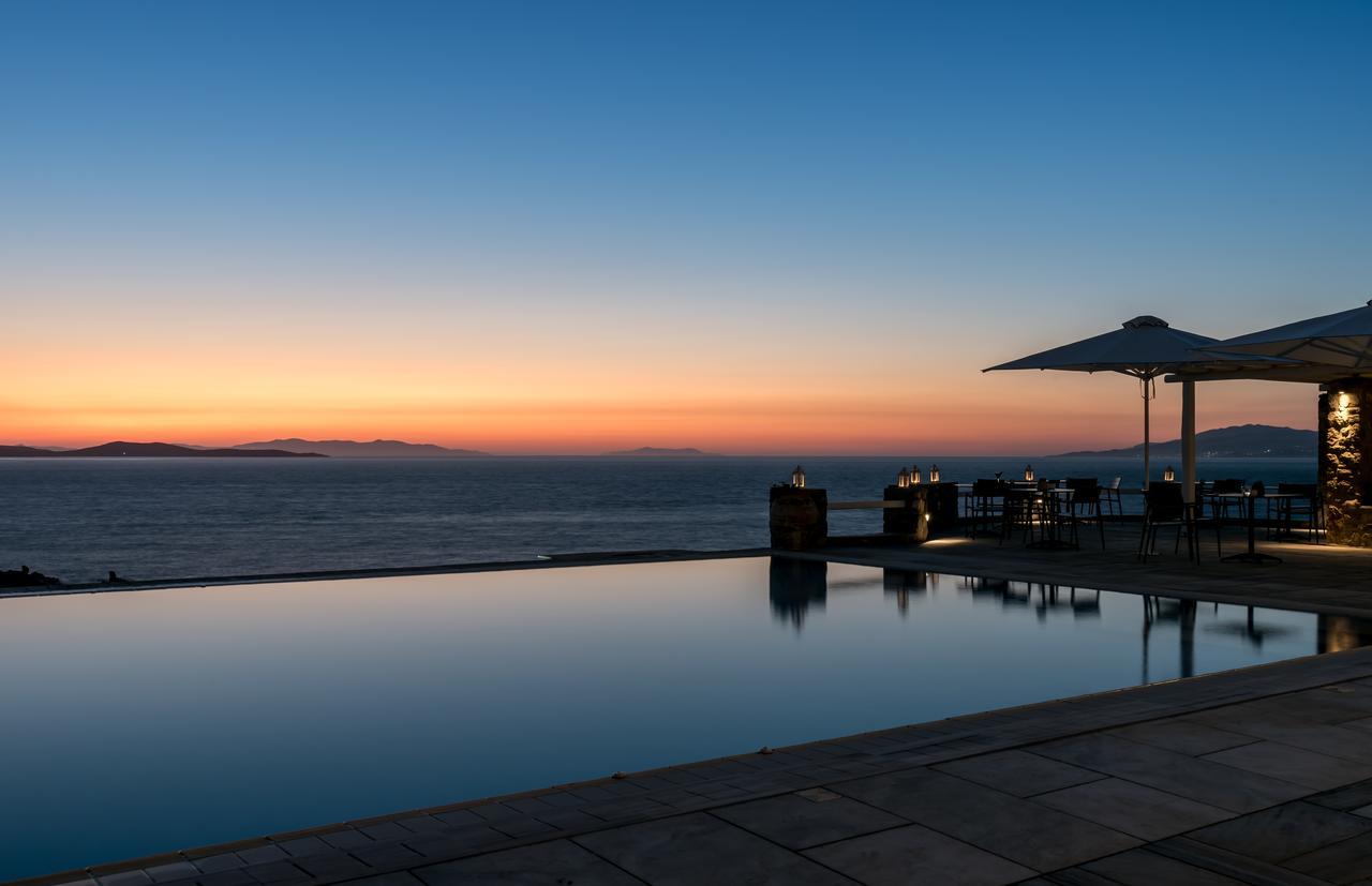 Capo Di Mykonos Resort Agios Ioannis Diakoftis ภายนอก รูปภาพ