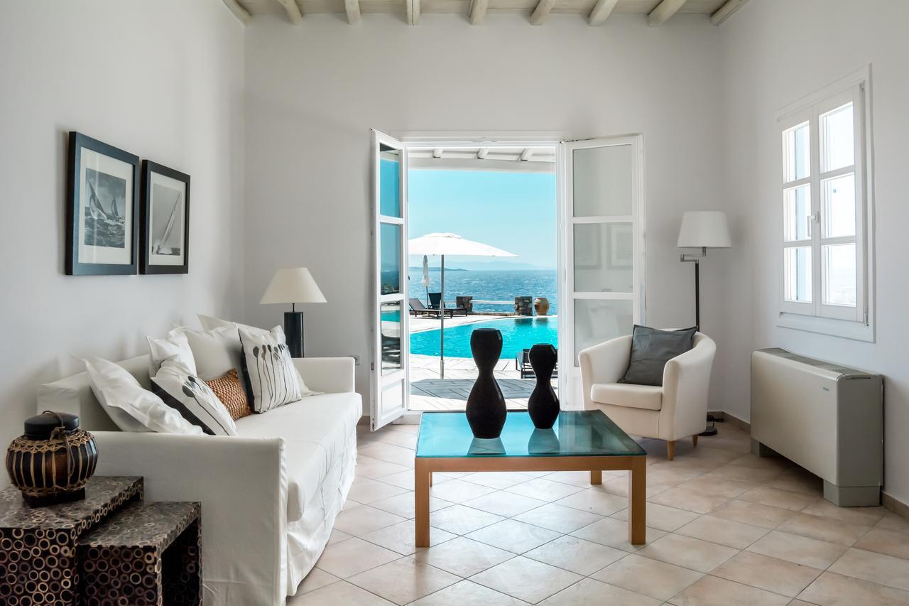 Capo Di Mykonos Resort Agios Ioannis Diakoftis ภายนอก รูปภาพ