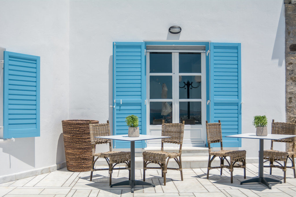 Capo Di Mykonos Resort Agios Ioannis Diakoftis ภายนอก รูปภาพ
