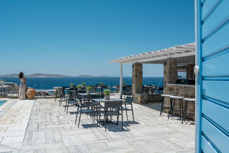 Capo Di Mykonos Resort Agios Ioannis Diakoftis ภายนอก รูปภาพ