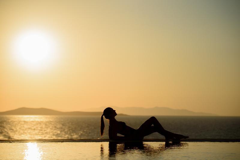 Capo Di Mykonos Resort Agios Ioannis Diakoftis ภายนอก รูปภาพ