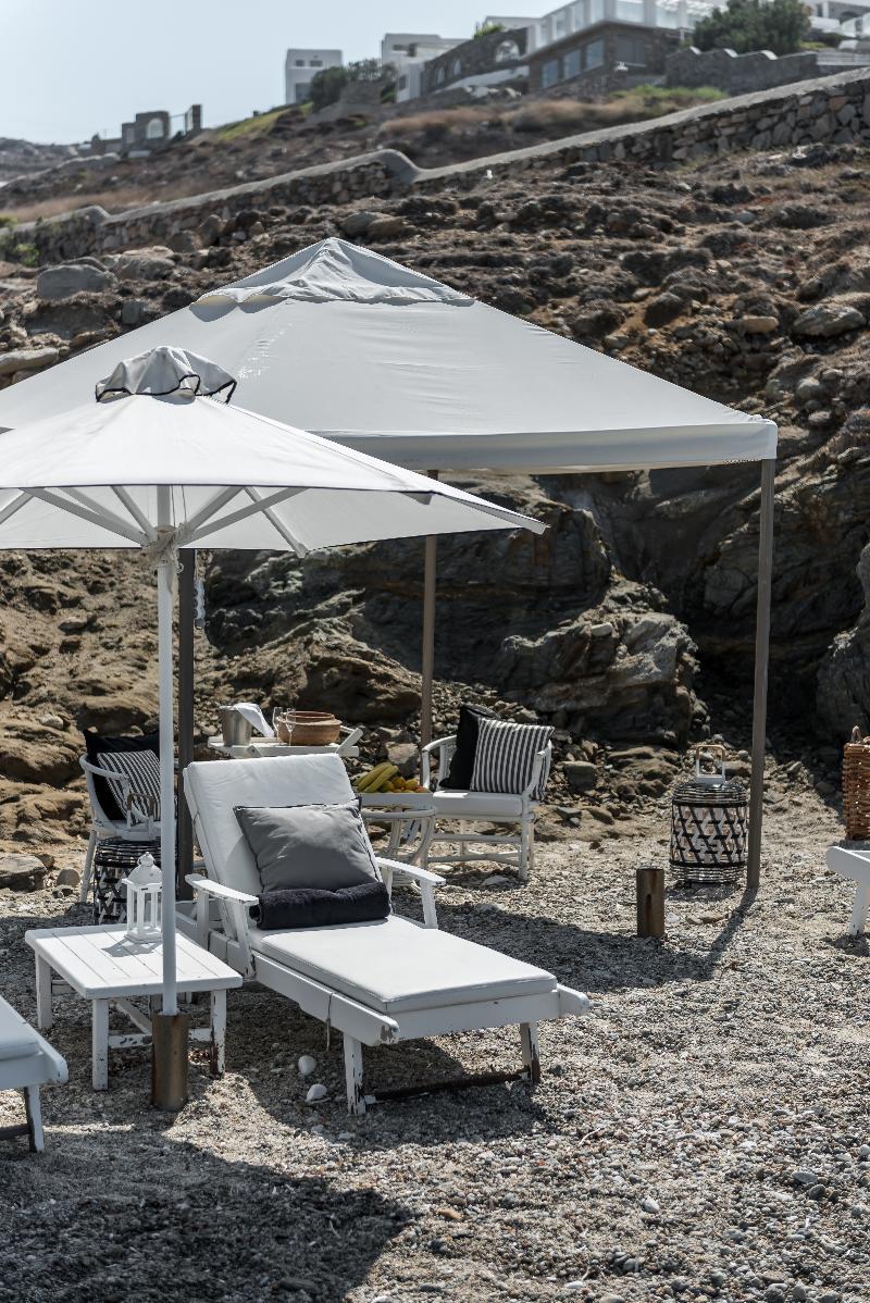 Capo Di Mykonos Resort Agios Ioannis Diakoftis ภายนอก รูปภาพ